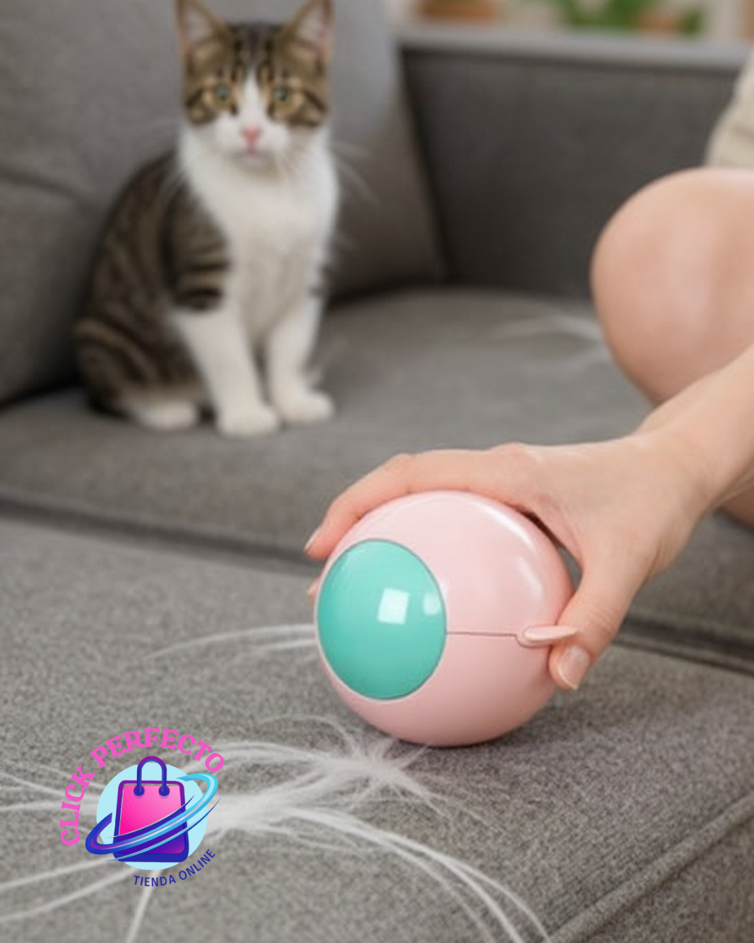 PelusiBall™ – Rodillo Mágico para Eliminar Pelos y Pelusas al Instante