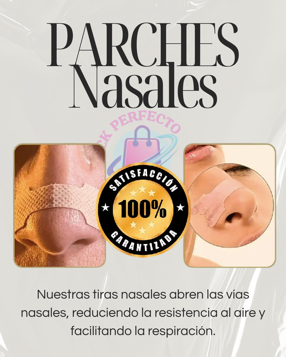 Parches Nasales Antirronquidos